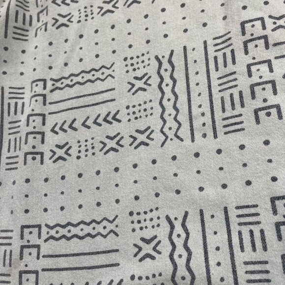 Modern Amusement Button Up Shirt Mens XL Blue Short Sleeve 100% Cotton FAIR‎ - Picture 12 of 15